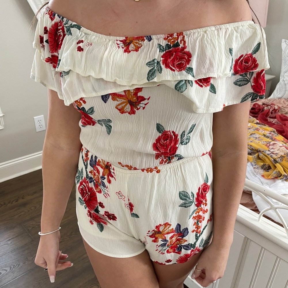 floral romper